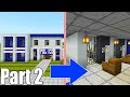 Minecraft Tutorial: How To Make A Police Station Part 2 "2019 City Tutorial"