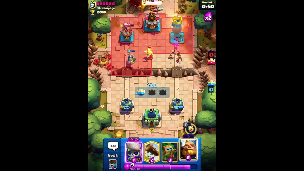 Clash royal today (: