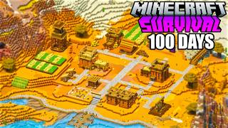 Famous 100 Days in Minecraft's DEADLIEST Biome (Badlands) Profile