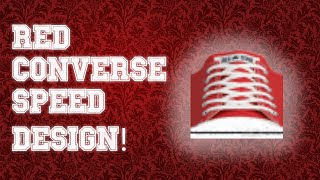 Red Converse Speed Design Roblox Youtube - red shoes roblox template