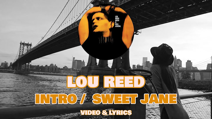 Sweet Jane Lyric Video version - Lyric Video performance video thumbnail