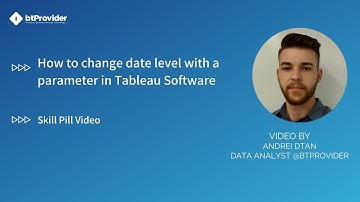 How to change date level in #Tableau using a parameter (EN)