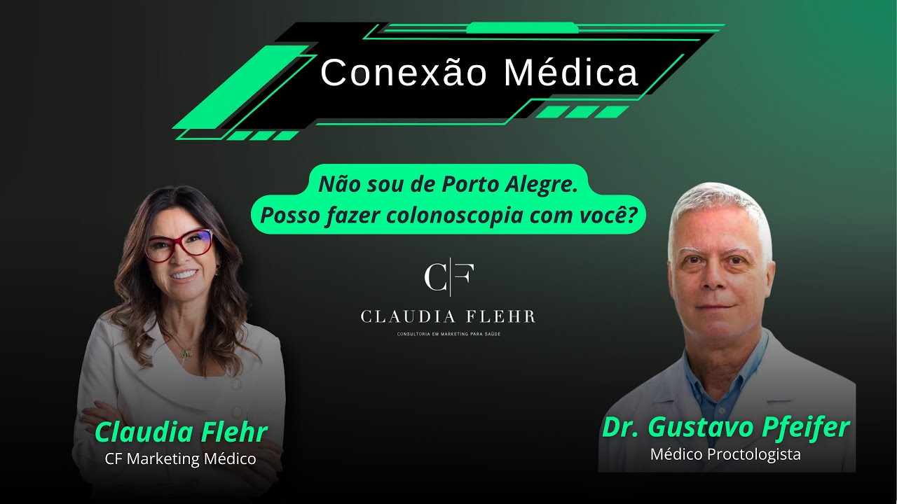 Não sou de Porto Alegre, posso fazer colonoscopia com você?