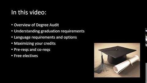 Mastering Your Degree Audit