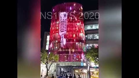 used HD107S-2020 rgb addressable LEDs to make transparent led display