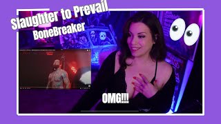 SLAUGHTER TO PREVAIL "Bonebreaker" |REACTION| First Time Hearing!! #reaction #metalreaction