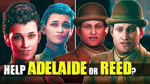 The Outer Worlds - Help Adelaide McDevitt or Help Reed Tobson [ Comes Now The Power - All Choices ]