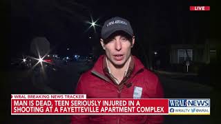 Man, teen shot at Fayetteville apartment complex