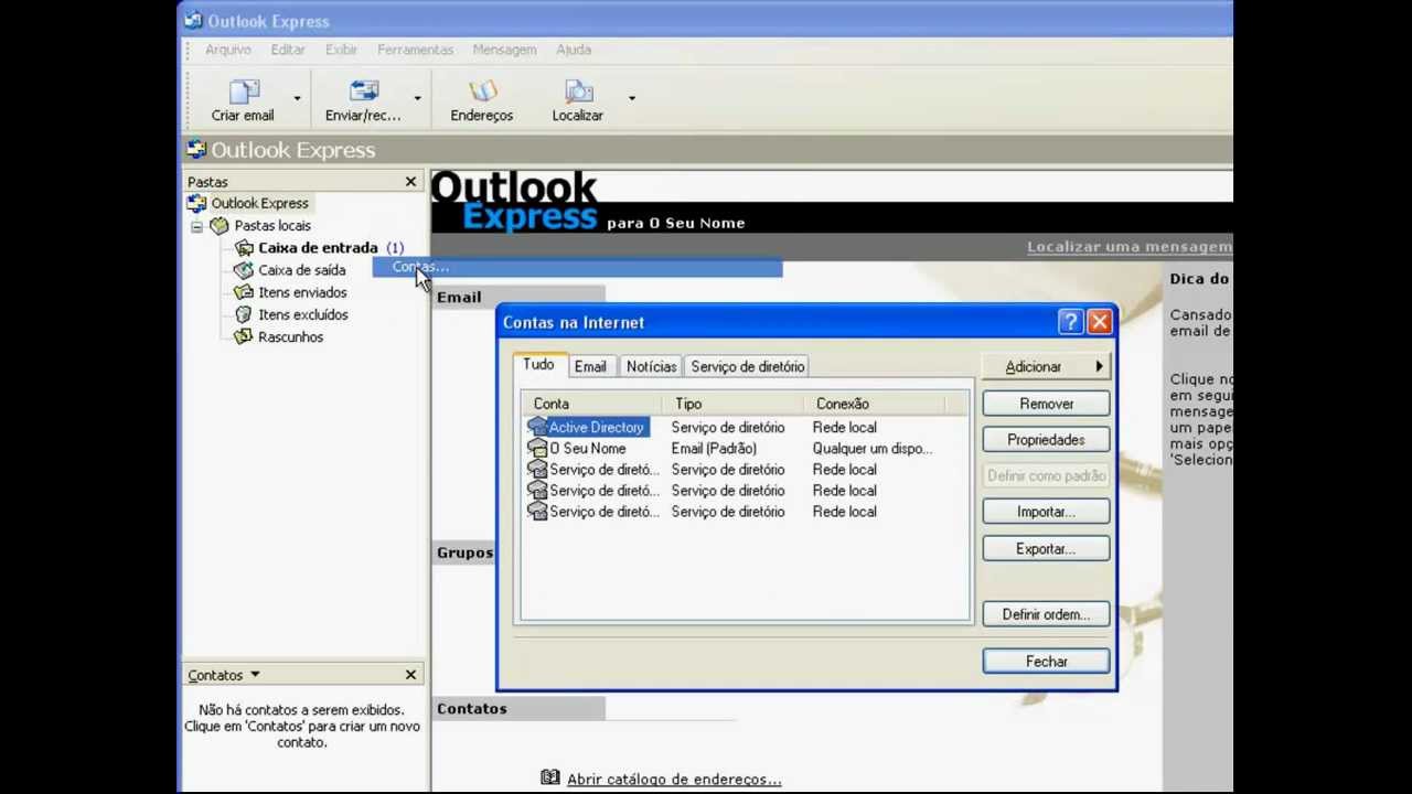 outlook express 6 windows 10