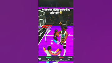 No Roblox layup should be this tuff😭 #sznjayx #nba2k23 #practicalbasketball #robloxbasketball #hoop