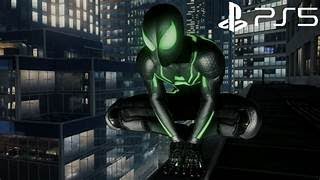 Spider-Man Remastered PS5 - Big Time Stealth Suit Free Roam Gameplay (4K 60FPS Performance RT)