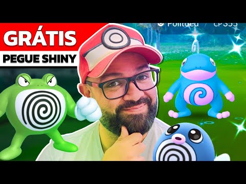 IMPERDÍVEL! Como PEGAR POKEMON SHINY GRATIS no Pokemon Go #pokemongo #pokemon