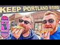 A Weird Day in Portland | Voodoo Doughnuts and Rose Gardens