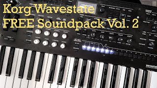 Korg Wavestate FREE SOUNDPACK Vol. 2 | Efímer