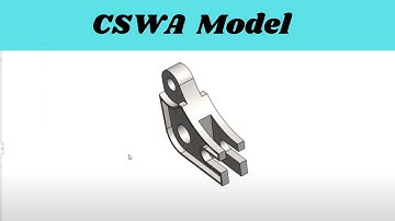 CSWA Model || Exercise 4 || Solidwork Tutorial @SolidTrouble