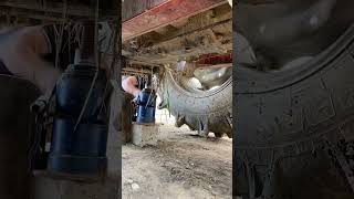Tools for the repair of tractor tire. #tips #skills #repair #tractortires #viral #video #shorts