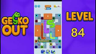 Gecko Out Level 84 Solution  | Step by Step Walkthrough