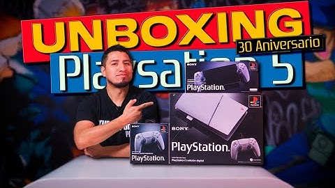 UNBOXING: PlayStation 5 Edición 30 Aniversario I Fedelobo
