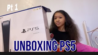 Unboxing ps5 part 1 #ps5 #unboxing #part1