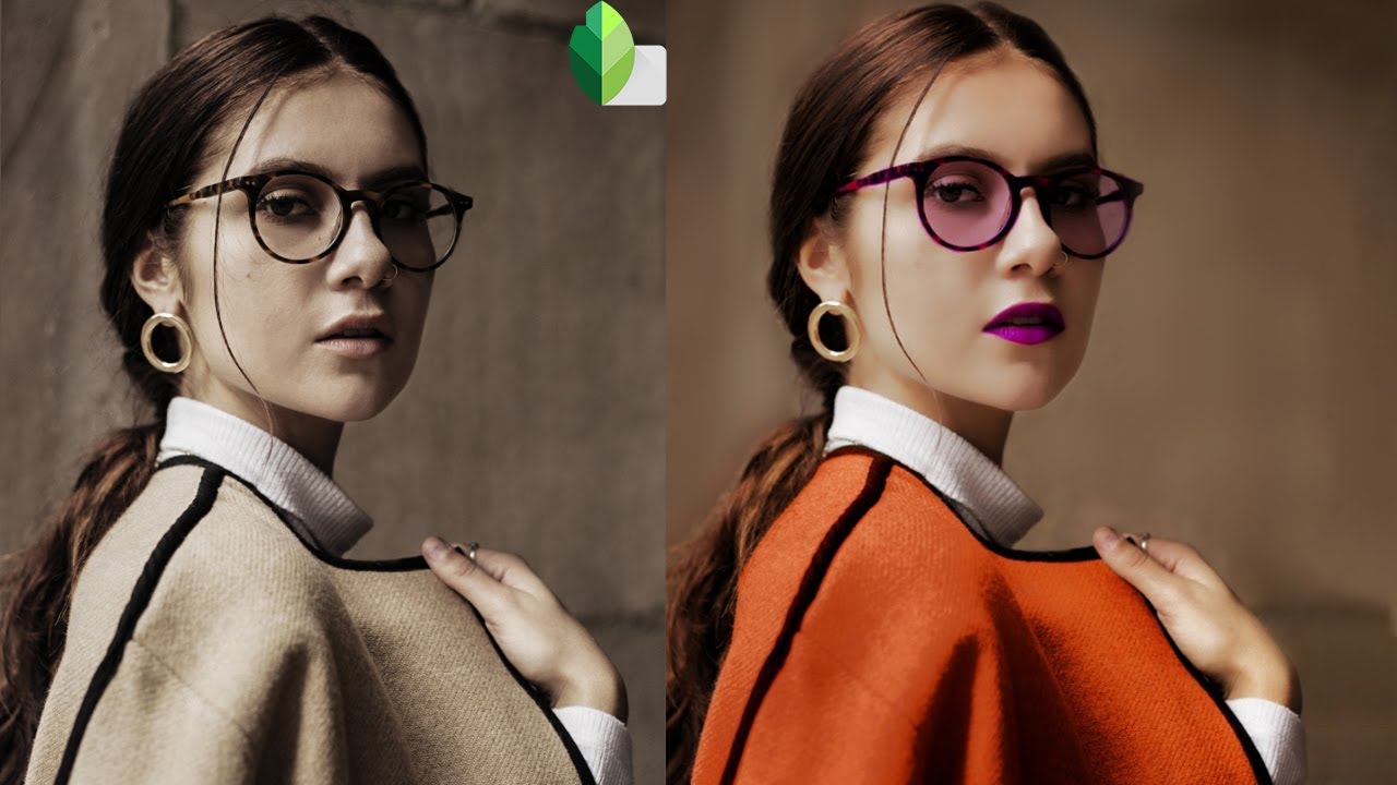 How to Apply Face Makeup in Snapseed | Makeover Photo on Snapseed