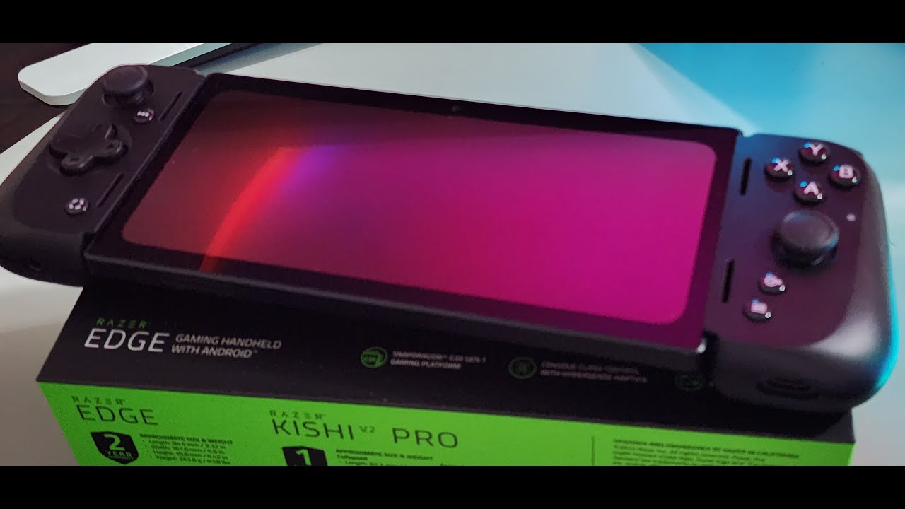 Razer Edge WiFi Gaming Handheld Unboxing YouTube