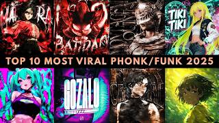 Top 10 Most Viral Phonkfunk 2025  Playlist