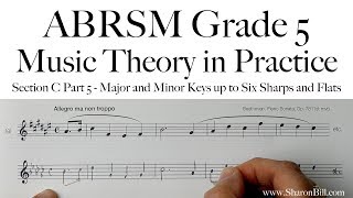 ABRSM Music Theory Grade 5 Section C Part 5 Major and Minor Keys up to Six Sharps and Flats