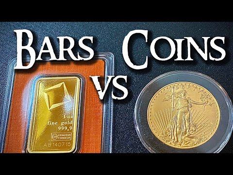 Investing In Gold Bars Vs. Gold Coins - The Ultimate Decision!