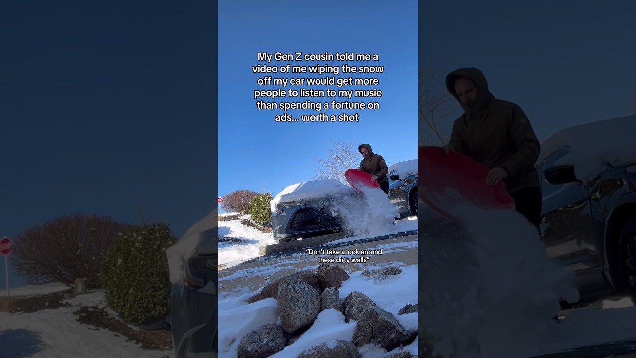 Snow Clearing Indie Artist 