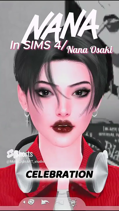 NANA anime character in #sims4 #creator #game #anime