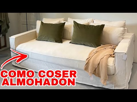 THE SECRET TO SEWING A SOFA CUSHION