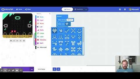Micro:bit Scrolling Text from chromebook.
