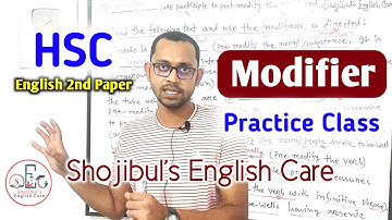 Modifier Practice Class | HSC English 2nd Paper Grammar  X  Shojibul