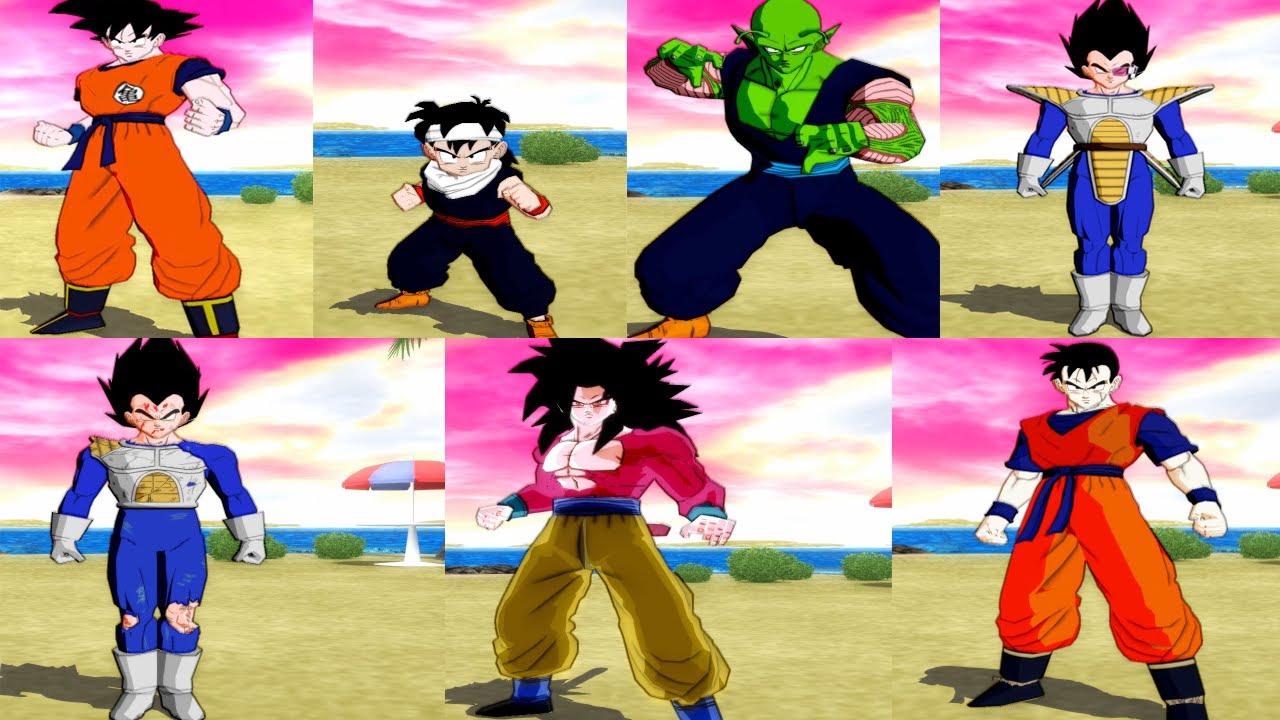 Dragon Ball Z Budokai Tenkaichi 3 Texture Pack HD (AND ISO MODS