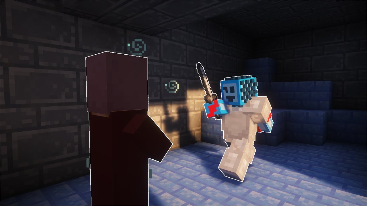 I fought the SUMMONER in Minecraft!