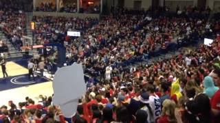 Gonzaga Bomb Squad Senior Night 2016