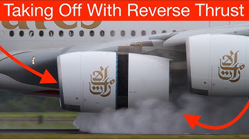 Taking Off With REVERSE THRUST