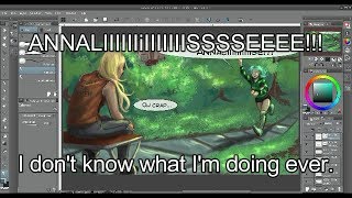 Annaliiiiiiiiiiiiise! | Just playing around, pretty much | Speed Paint with Voice Over @Cardiax