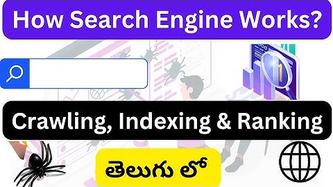 How Search Engine Works In Telugu| Crawling| Indexing| Ranking| Digital Marketing Classes Free