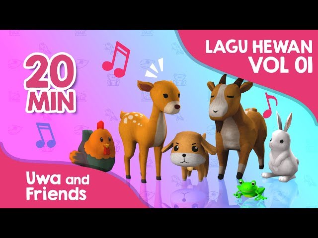 Kumpulan lagu belajar hewan baru vol 01 - Kukuruyuk Heli Cacamarica Kelinciku class=