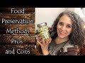 Food Preservation Pros and Cons