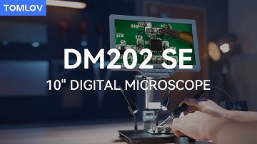 An Unbelievable Tool for Soldering! Tomlov DM201 SE Digital Microscope