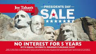 Joe Tahan's Presidents Day :06 Pre-roll