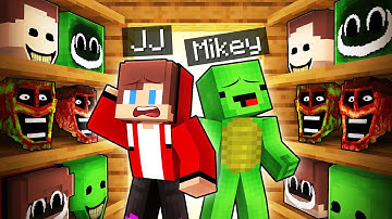 JJ and Mikey Can Shapeshift Into MONSTERS EXE To PRANK in Minecraft - Maizen