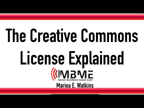 The Creative Commons License Explained