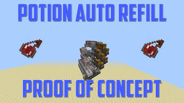 Minecraft Proof of Concept: Potion Auto Refill System