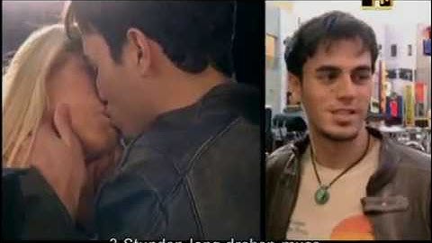 Making of The Video Escape - Enrique Iglesias Anna Kournikova