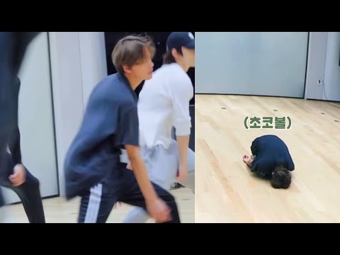 시선을 올리고 뚜렷한 너의 톤 해찬인데 초코볼