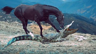 When a Horse Attacked an alligator
