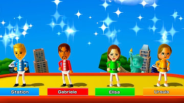 Wii Party - Globe Trot #01 (Station vs. Gabriele vs. Elisa vs. Ursula)
